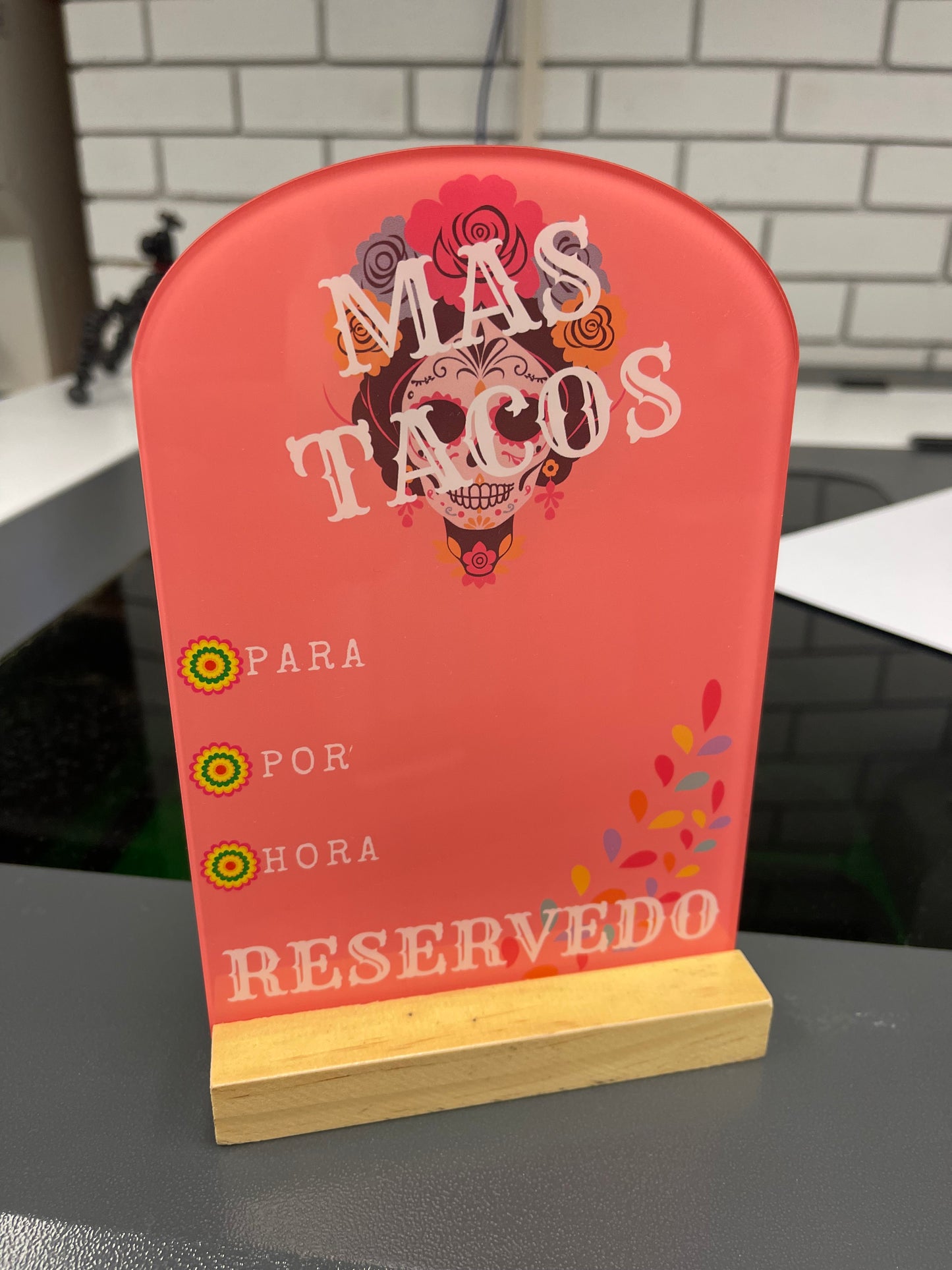 Mexican Restaurant Reserved Sign - RS013