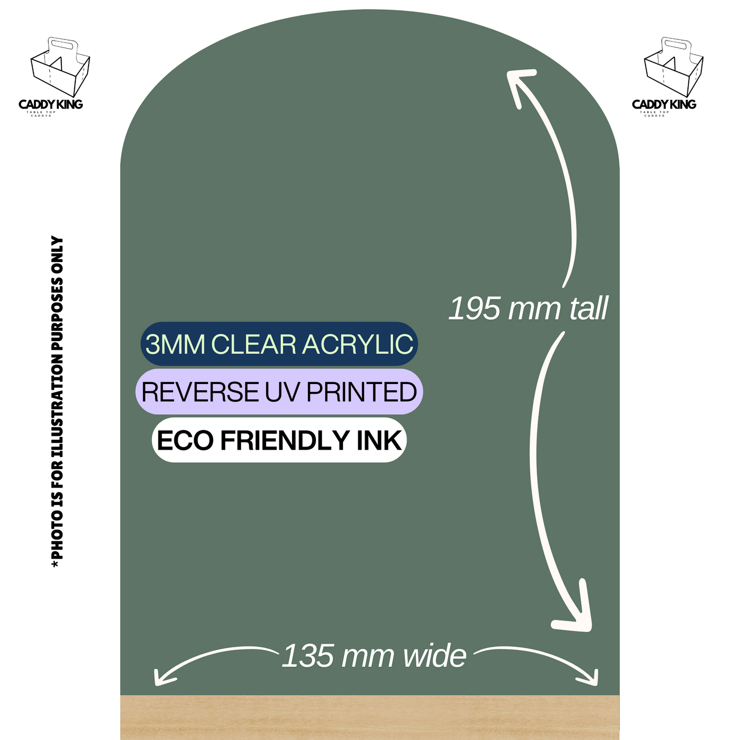 Modern VIP Reserved Sign - RS0015