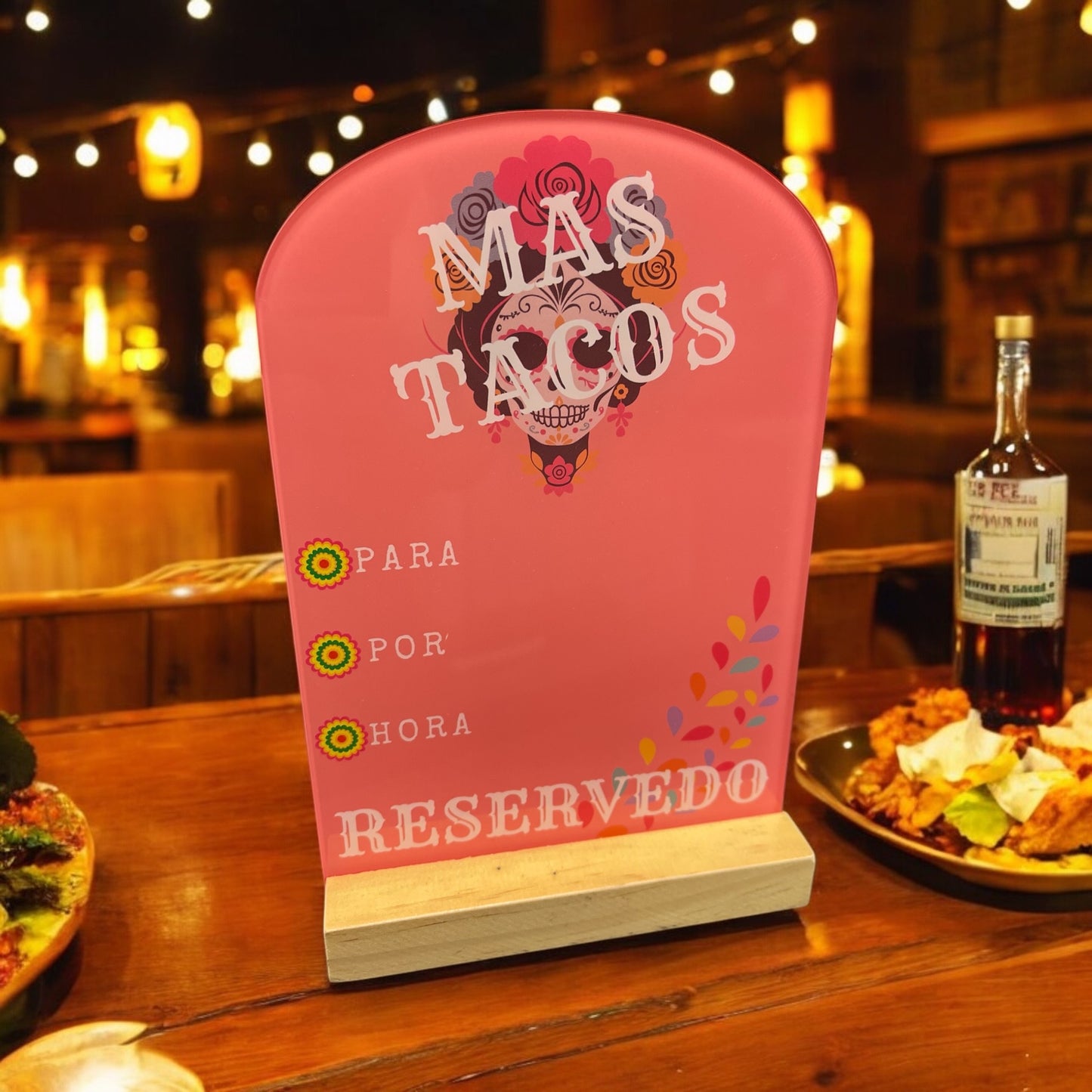 Mexican Restaurant Reserved Sign - RS013