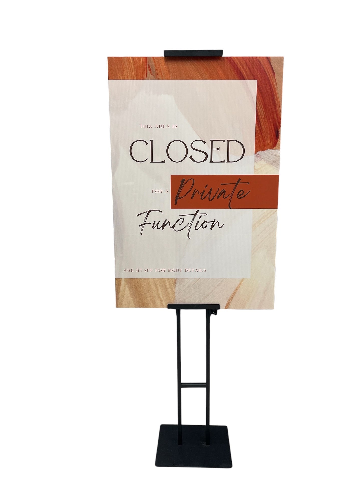 A1 Corflute sign - Paint - FS003