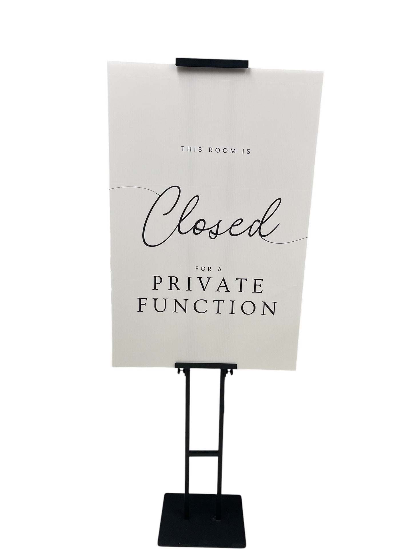 A1 Corflute Sign - Minimalist - FS006
