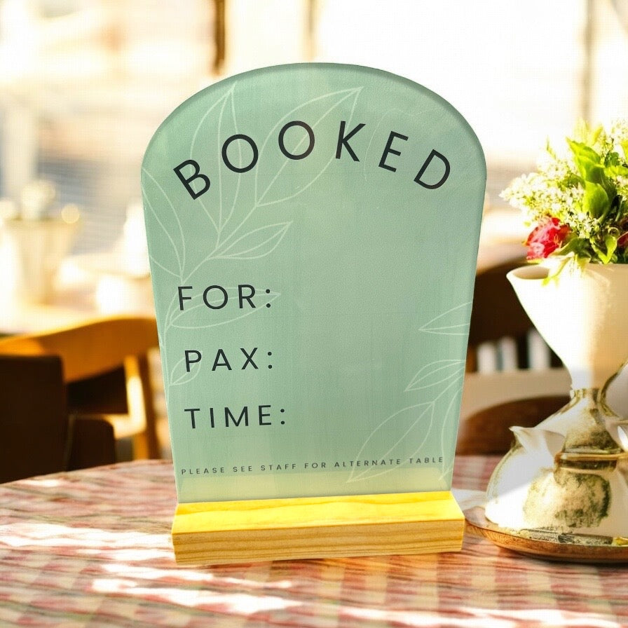 Reserved Sign Generic Botanic - RS022