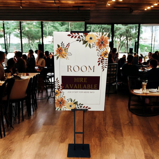 A1 Corflute Sign - Floral - FS002