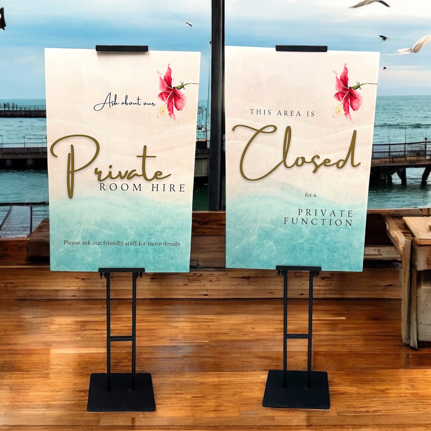 A1 Corflute Sign - Beach - FS005