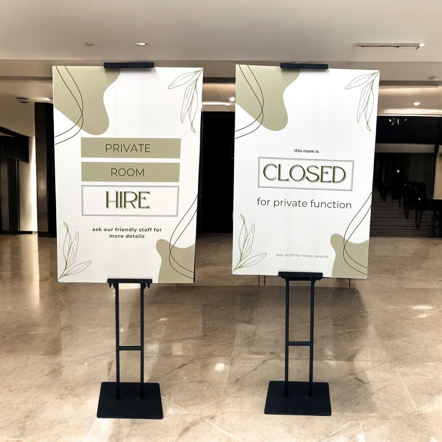 A1 Corflute Sign - Natural - FS007