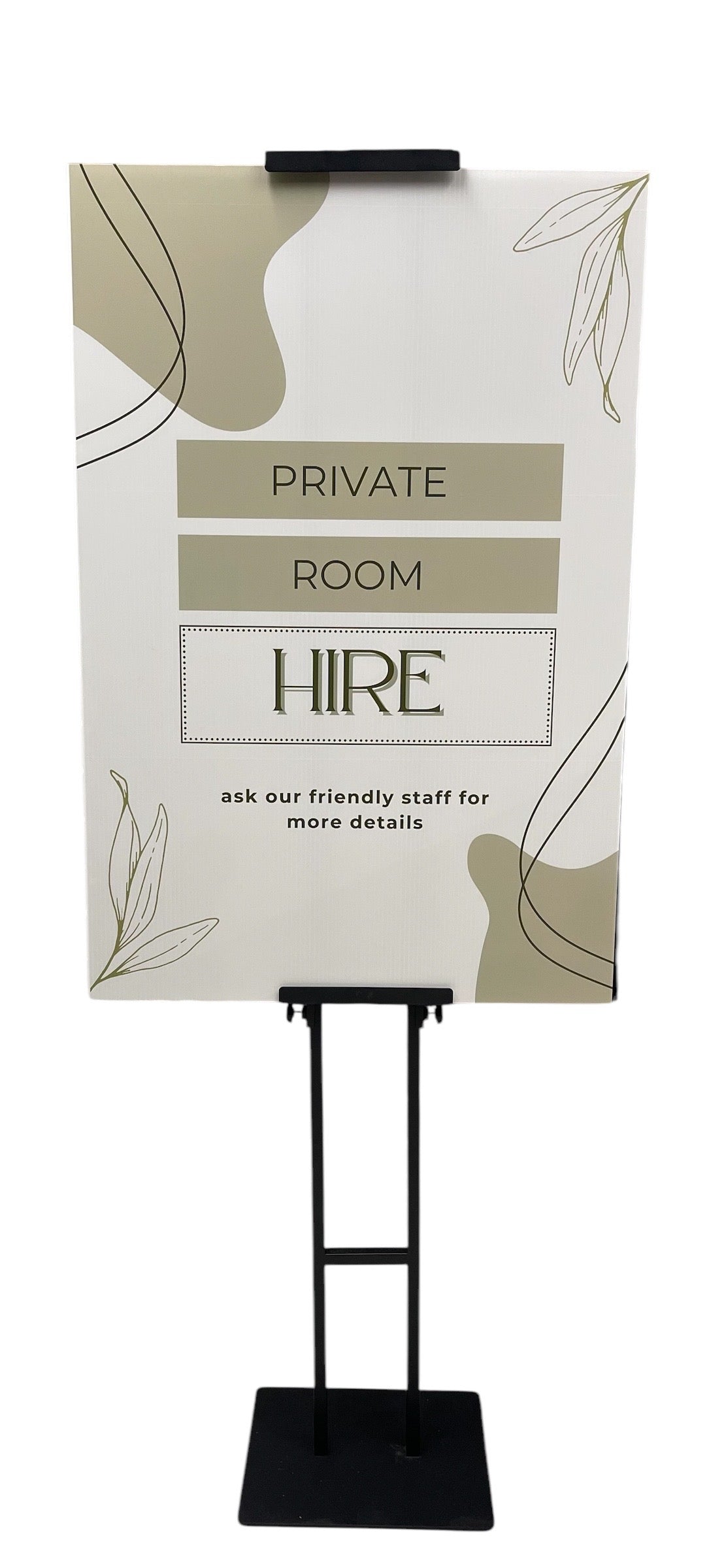 A1 Corflute Sign - Natural - FS007