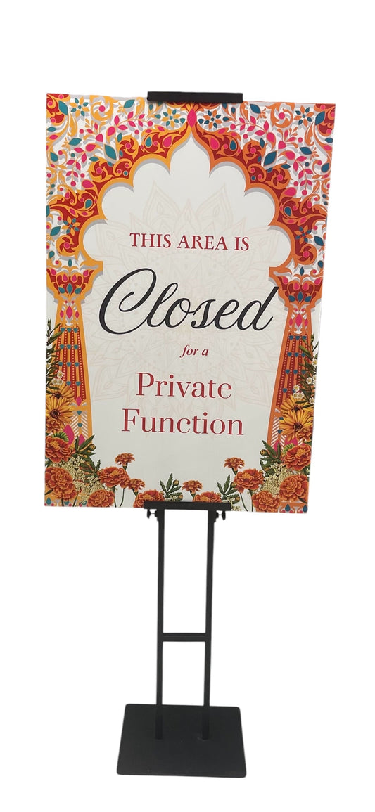 A1 Corflute Sign - Indian - FS008